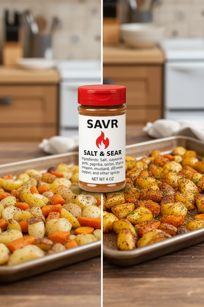 Savr Salt & Sear Veggies: Winter Warm-Up Hack