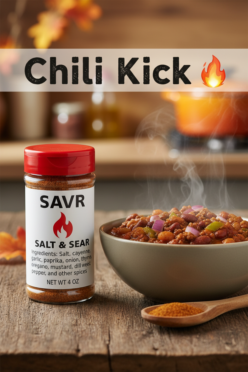 Savr Salt & Sear Chili Kick: Bowl Game Winner