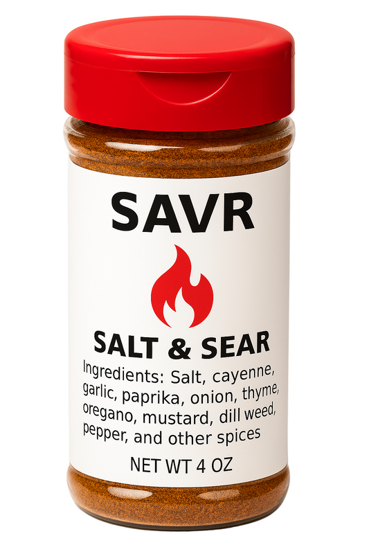 Savr Salt & Sear — All-Purpose Seasoning (4 oz)
